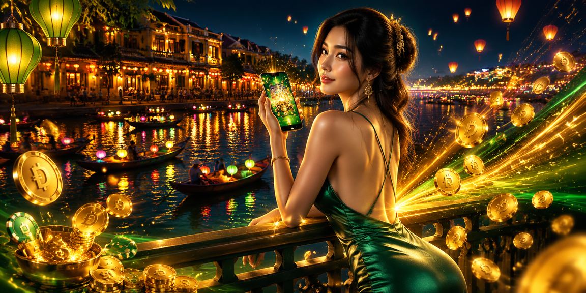 Người dùng tại Hội An chơi slot game trên ứng dụng ts3 Android