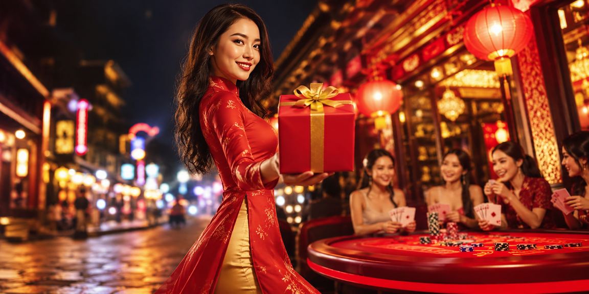 Người dùng tại Sapa tham gia trò chơi bài trực tuyến trên ts3 với trang phục áo dài