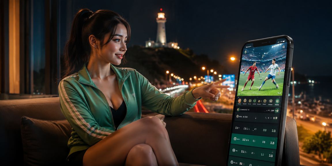 Người chơi trải nghiệm casino trên điện thoại tại bãi biển Vũng Tàu